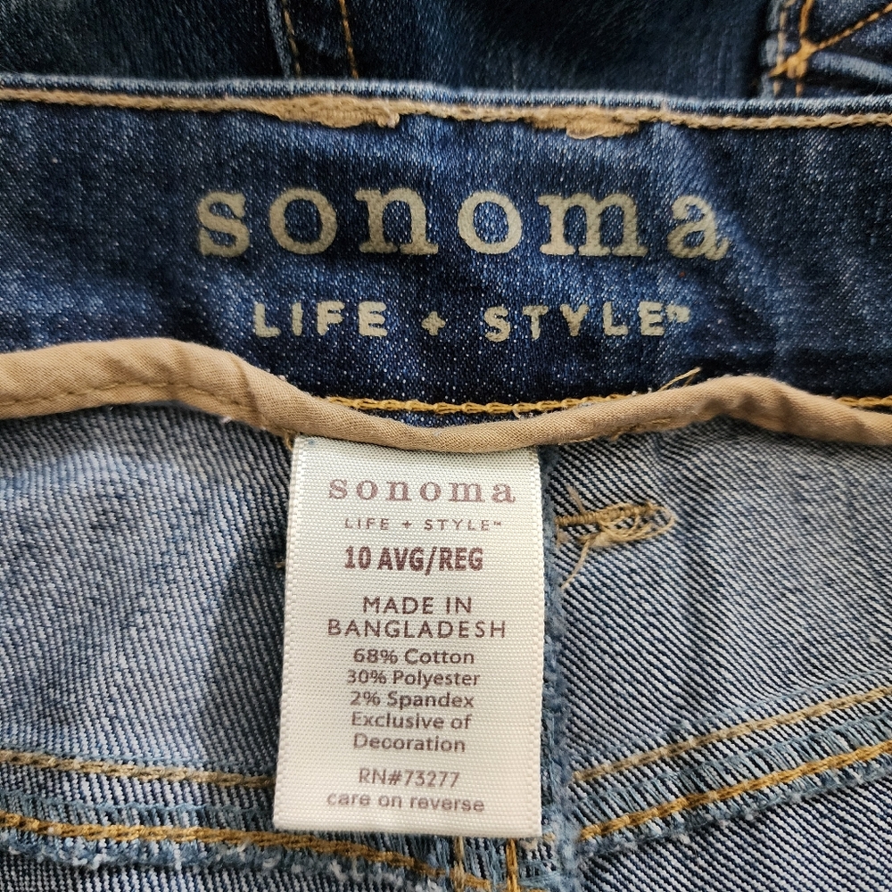Sonoma Jeans Women's 10 Blue Original Boot - Picture 8 of 9